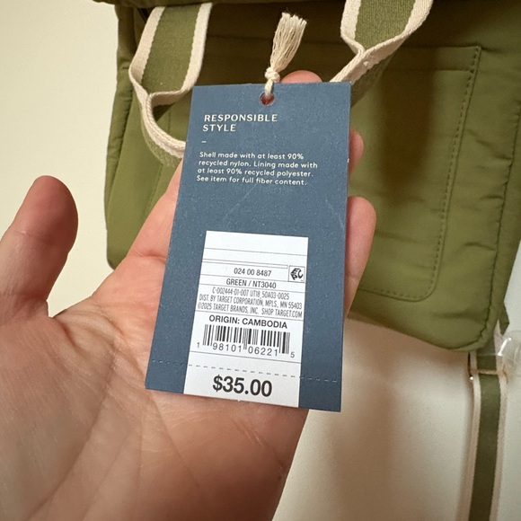 NWT Target Square Backpack - Picture 5 of 12